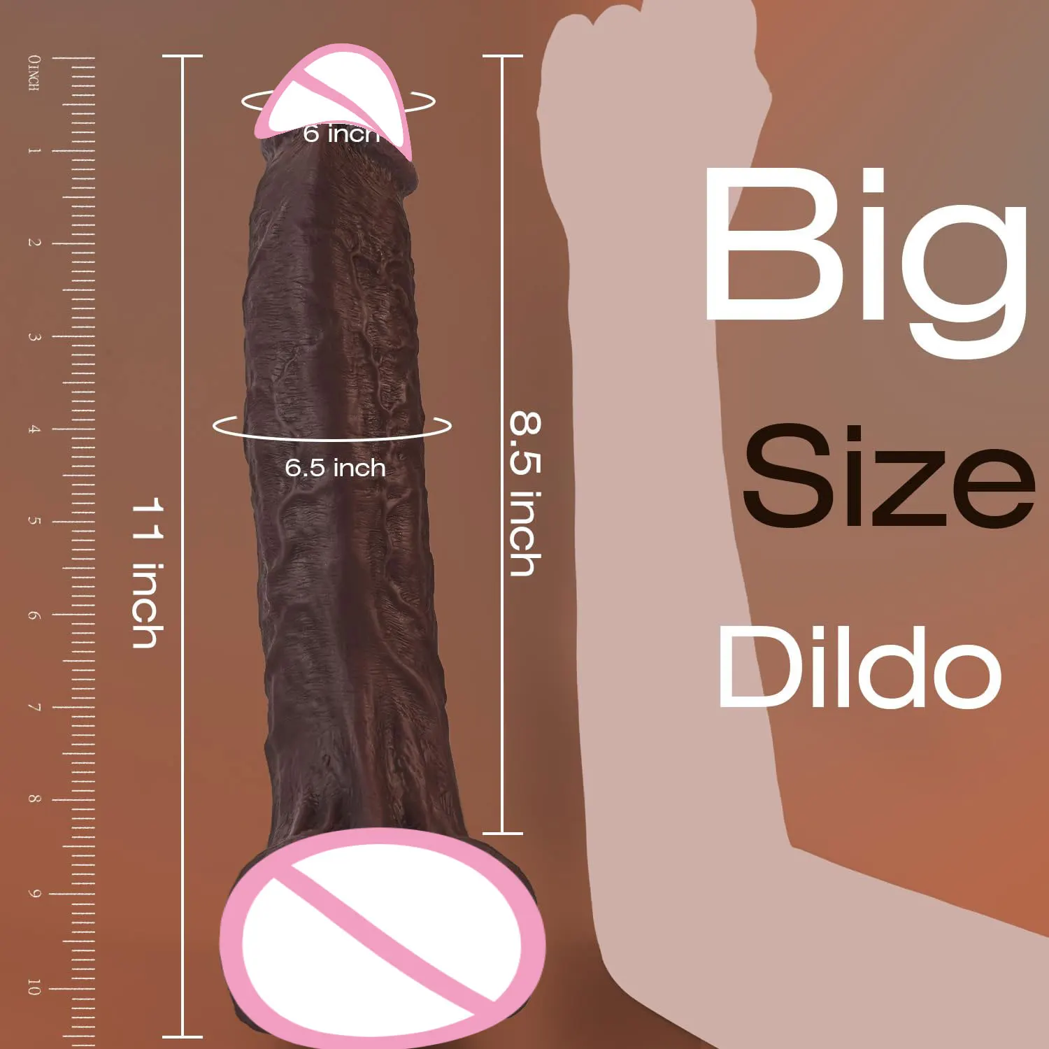 واقعية الأسود دسار مع شفط كأس سيليكون القضيب قضبان اصطناعية الشرج الكبار الجنس لعب للنساء رجل قضيب جلدي ديك المهبل محفز #6