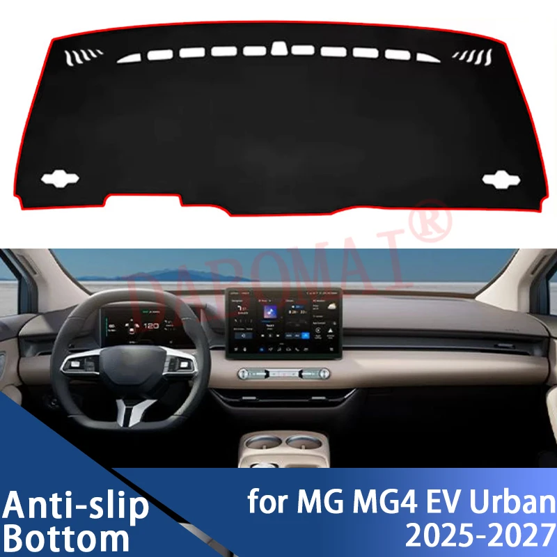 For MG MG4 EV Urban 2025 2026 2027 Car Dashboard Cover Dash Board Mat Carpet Pad Sunshade Cape Cushion Accessories