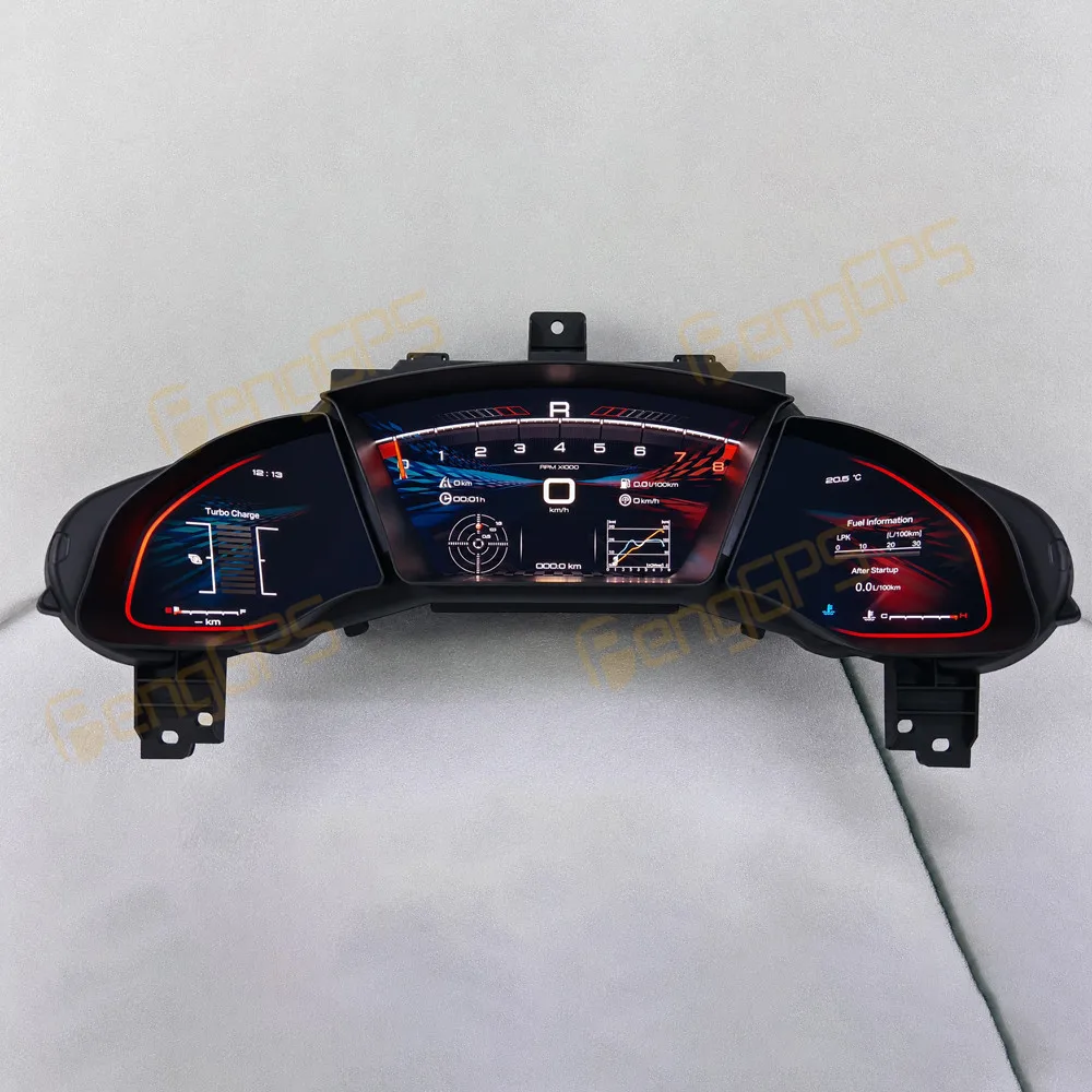 Car LCD Dashboard For Honda Civic 10th 2016-2021 Digital Cluster Instrument Panel Cockpit Multifunctional Speedometer