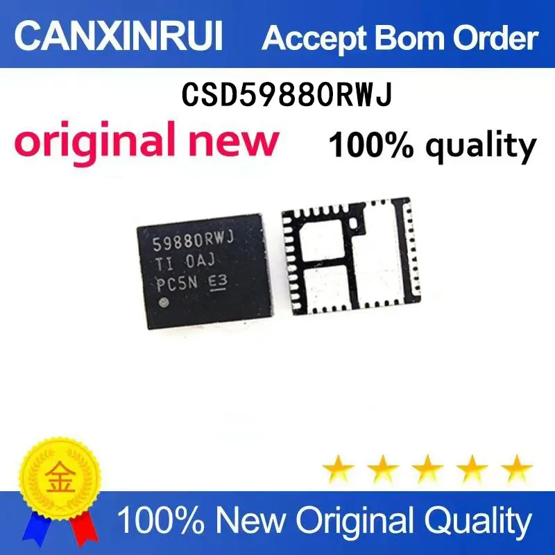 

(5-100 Pieces) Brand new original CSD59880RWJ 59880RWJ packaged QFN41 spot chip IC