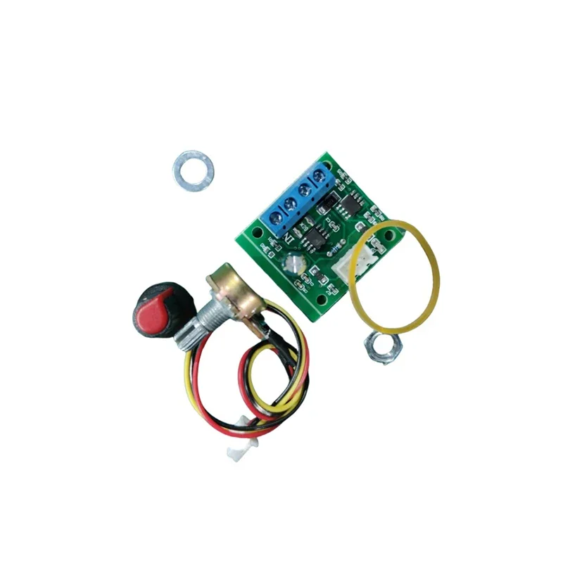 1Pcs Adjustable PWM DC Motor Governor 1.8V 3V 5V 6V 12V 2A Speed Control Module