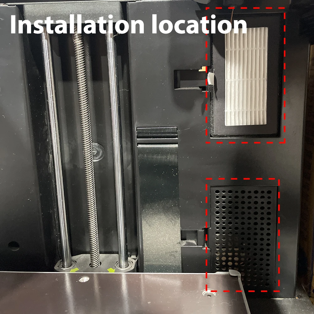 AD 5M 5X 5M Pro FLASHFORGE فلتر الهواء لـ Flashforge Adventurer 5M Series طابعة ثلاثية الأبعاد فلتر هواء HEPA لسلسلة Flashforge AD5M #6
