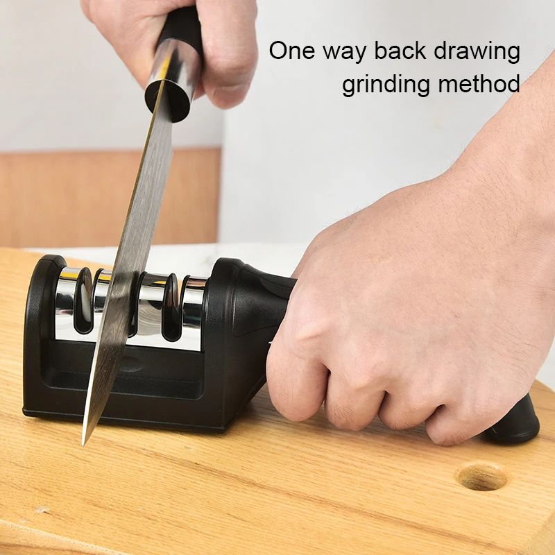 Suction Cup Whetstone Knives Sharpener Professional Knife Sharpening Grinding Stone Tungsten Afilador De Cuchillo Kitchen Tool