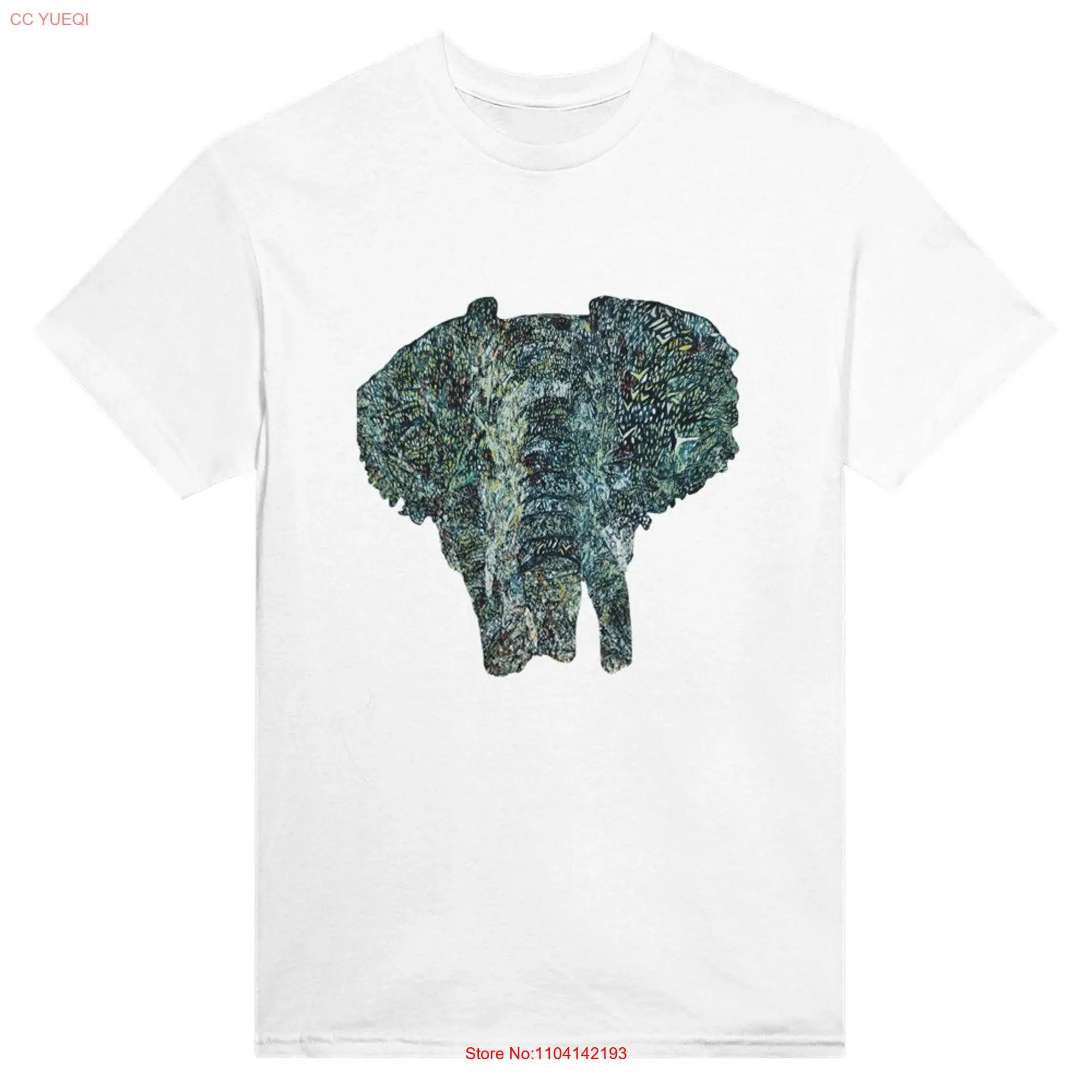 Intricate Elephant Artwork with Vibrant Patterns shirt Abstract Design A Kaleidoscope of Colors tee Art t