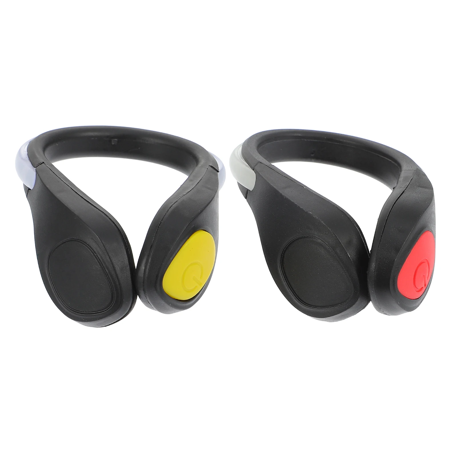 

2 Pcs Luminous Shoe Clips Light for Night Running Cycling Jogging Sports LED Safety Lights Bright Illumination Anti Slip Teeth