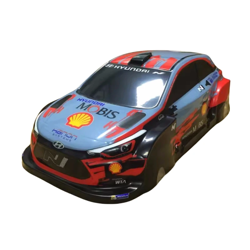 190mm RC Rally Body 1/10 Hyundai i20 Painted Drift Car Shell