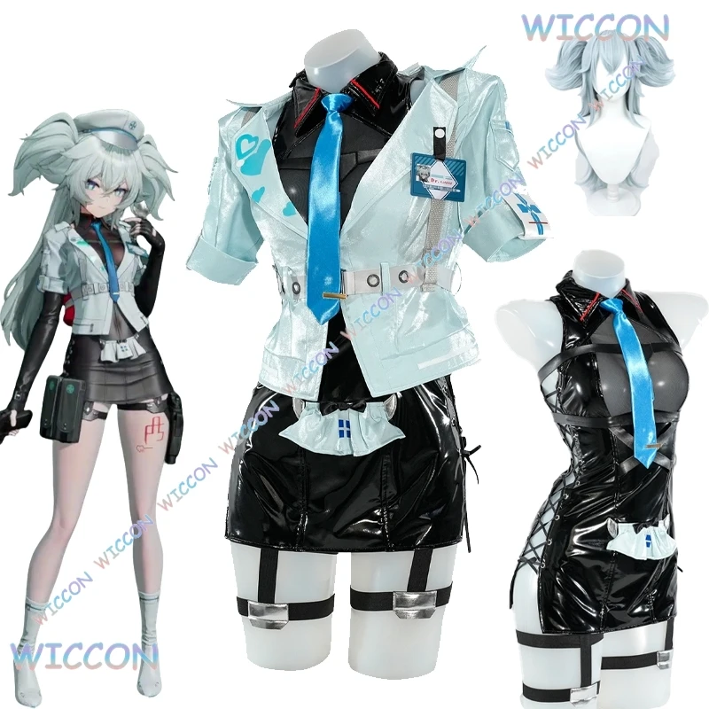 

YNot@PA-15 Florence Cosplay Game Girls' Frontline 2: Exilium Uniforms Coat Dress Costume Wig Loli Girls Clothes Halloween Expo