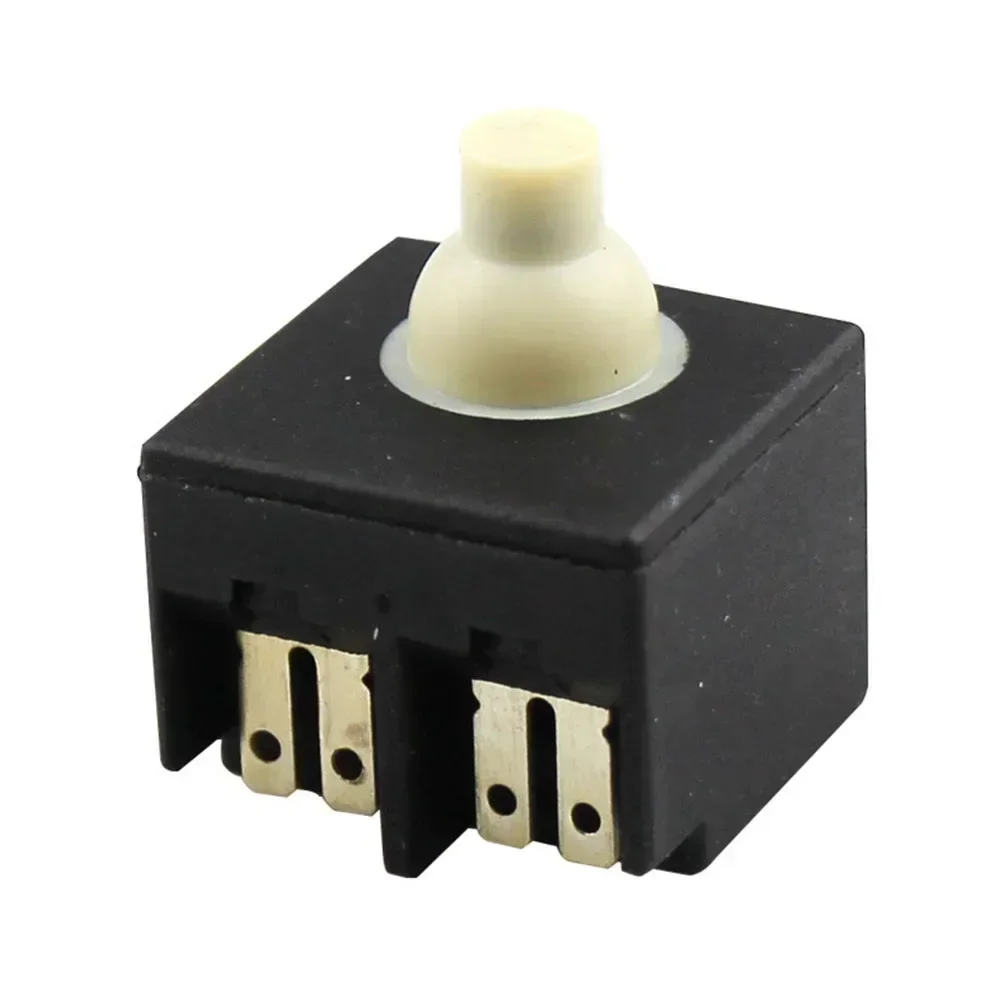 

1pc Angle Grinder Push Button Switch For 100mm 4" Angle Grinder Polisher Push Button Switch Power Tool Accessories 2.5x2.5cm