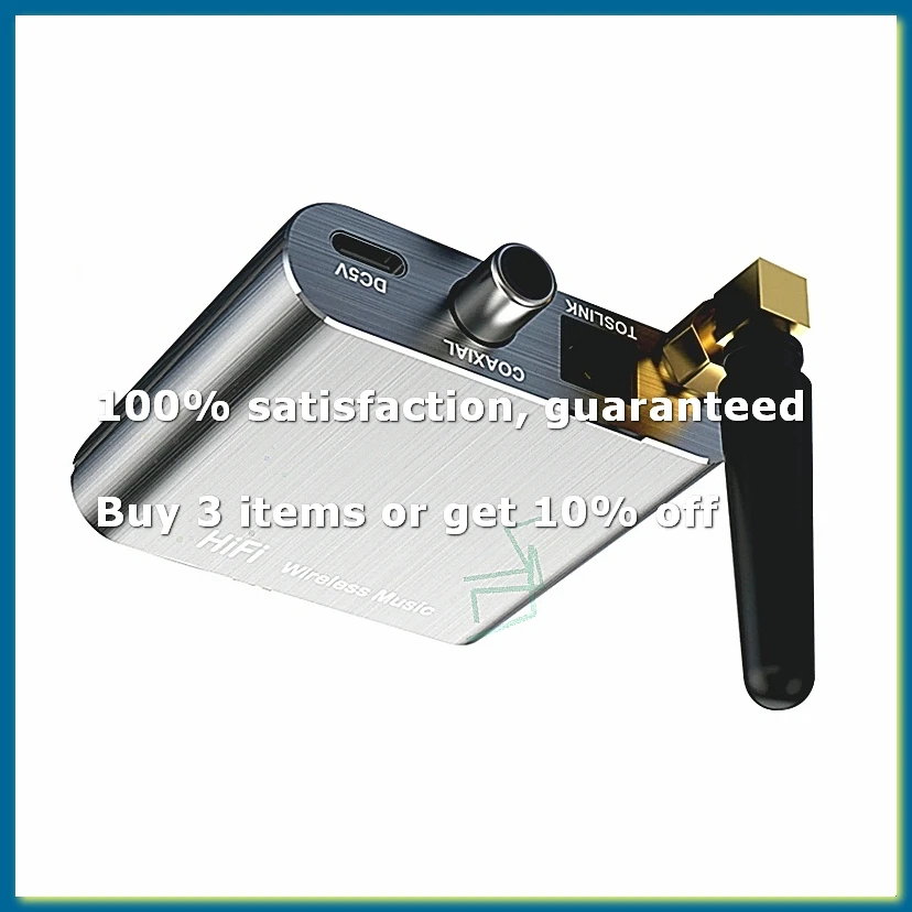 ●Bluetooth Audio Adapter - Wireless Transmitter & Receiver with -HD Toslink/Coaxial Output for TV Car Computer