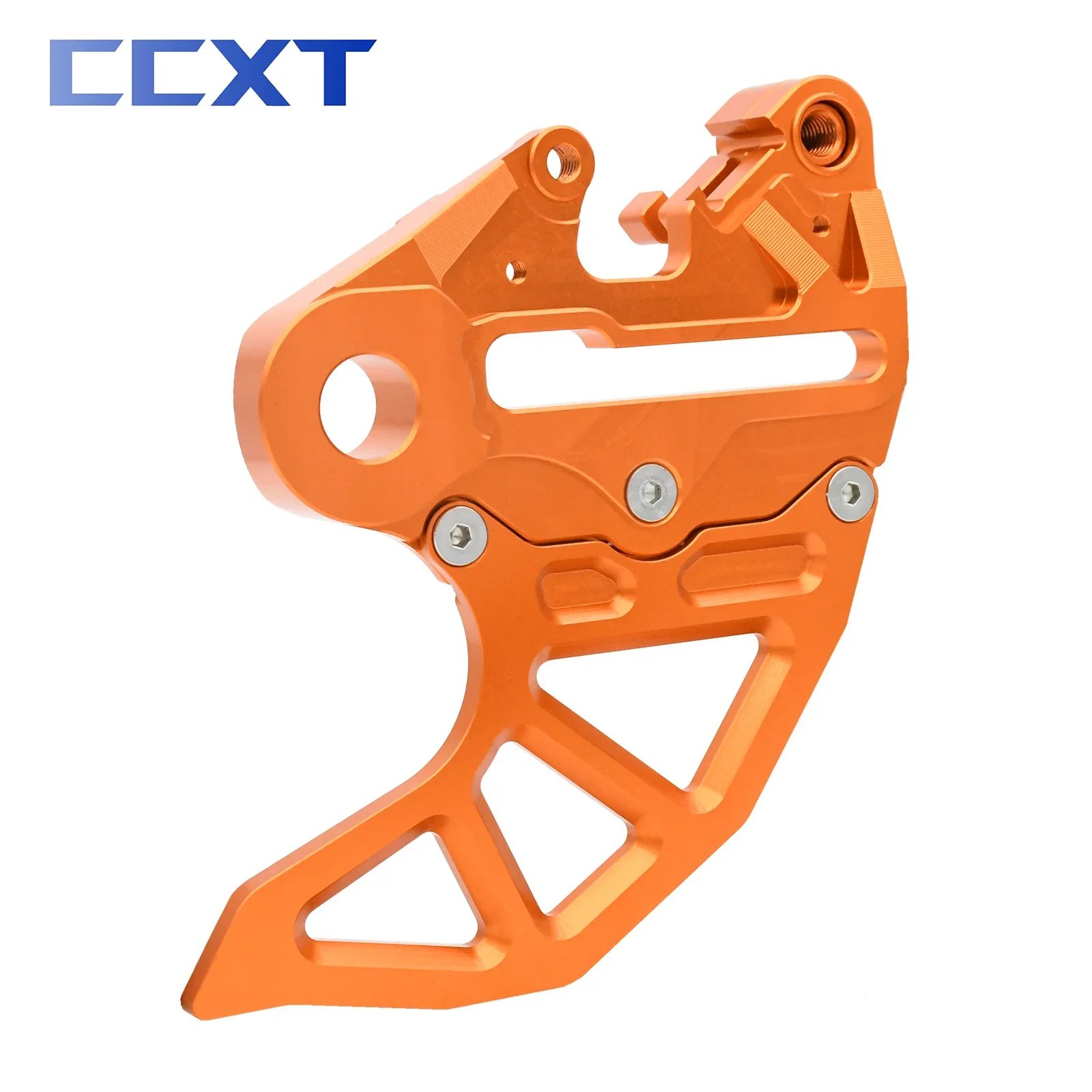 CNC Brake Caliper Support & Brake Disc Guard Fits For GasGas EX MC 125-300 MCF EXF 250-450 2021-2023 For KTM SX SXF XCF EXC XC