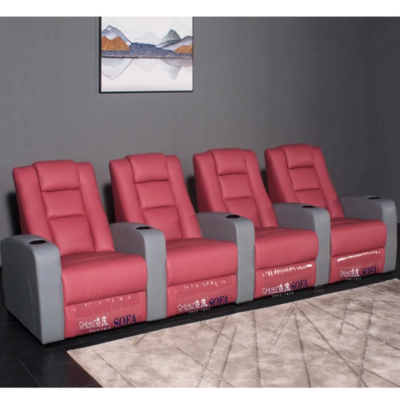 Living Room Modern Electric Combination Seat Home Theatre  Cinema Vip Sofa