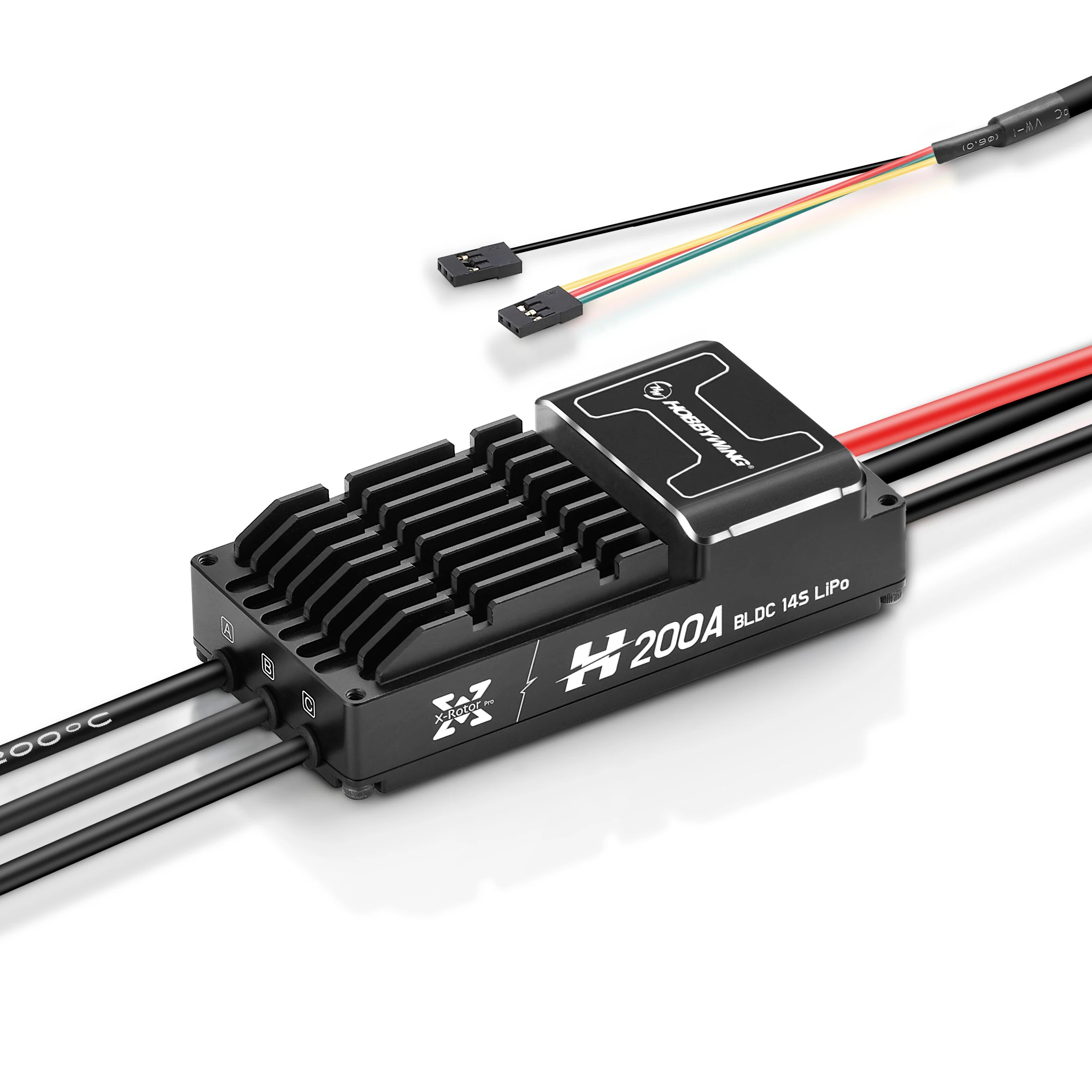 Hobbywing 200A ESC 6-14S Multirotor Drive Control 200 Amp Brushless Drone Speed Controller ESC for Delivery Heavy Drone Motor