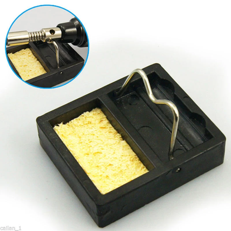 Base 4.6*3.9*1.2cm Solder Sponge High quality Soldering Iron Holder Practical For pencil type Irons Electric Soldering