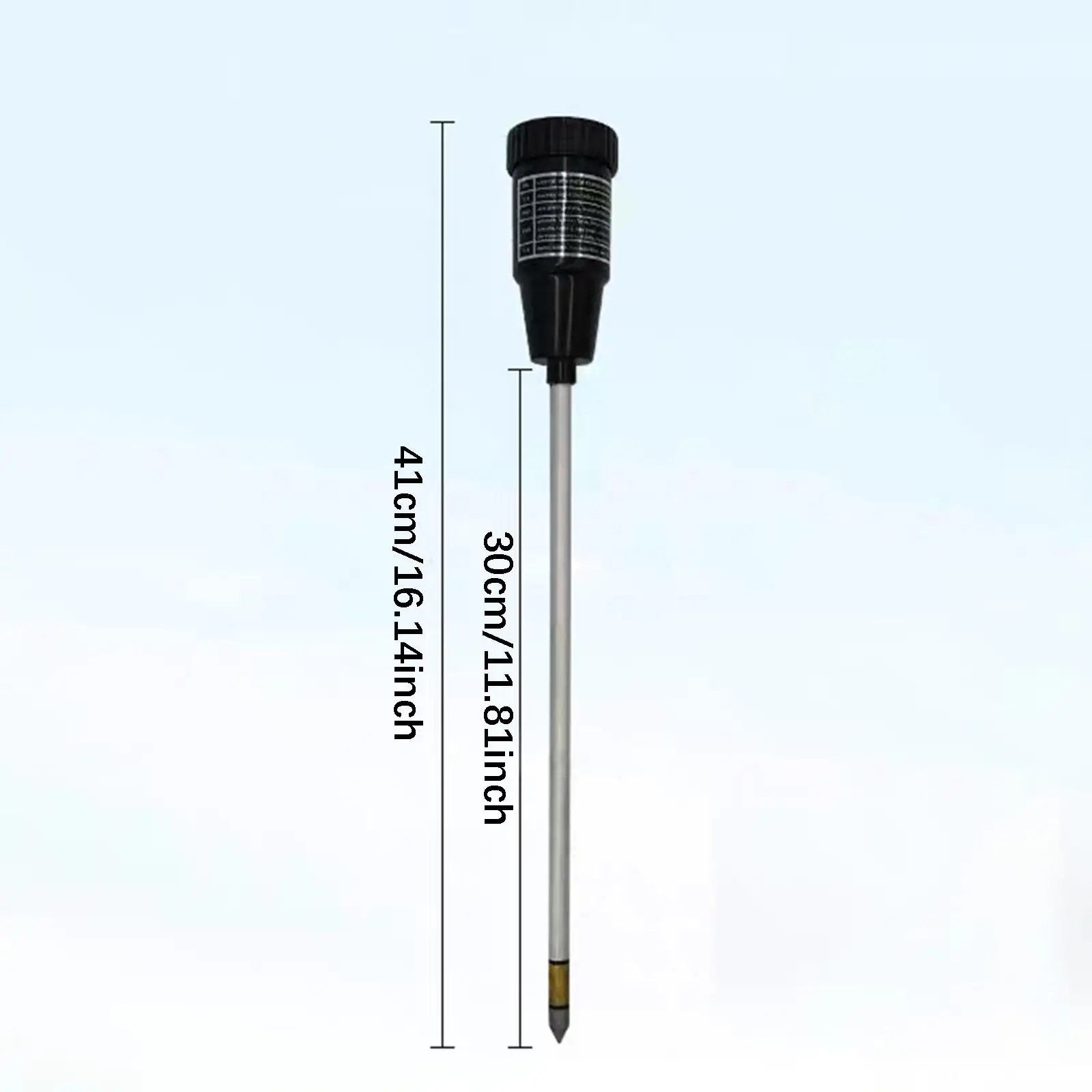 Soil Meter Soil Moisture PH Tester Soil Test Kit Compact Plug and Play Multifunctional Soil Testing Device for Farm Lawn
