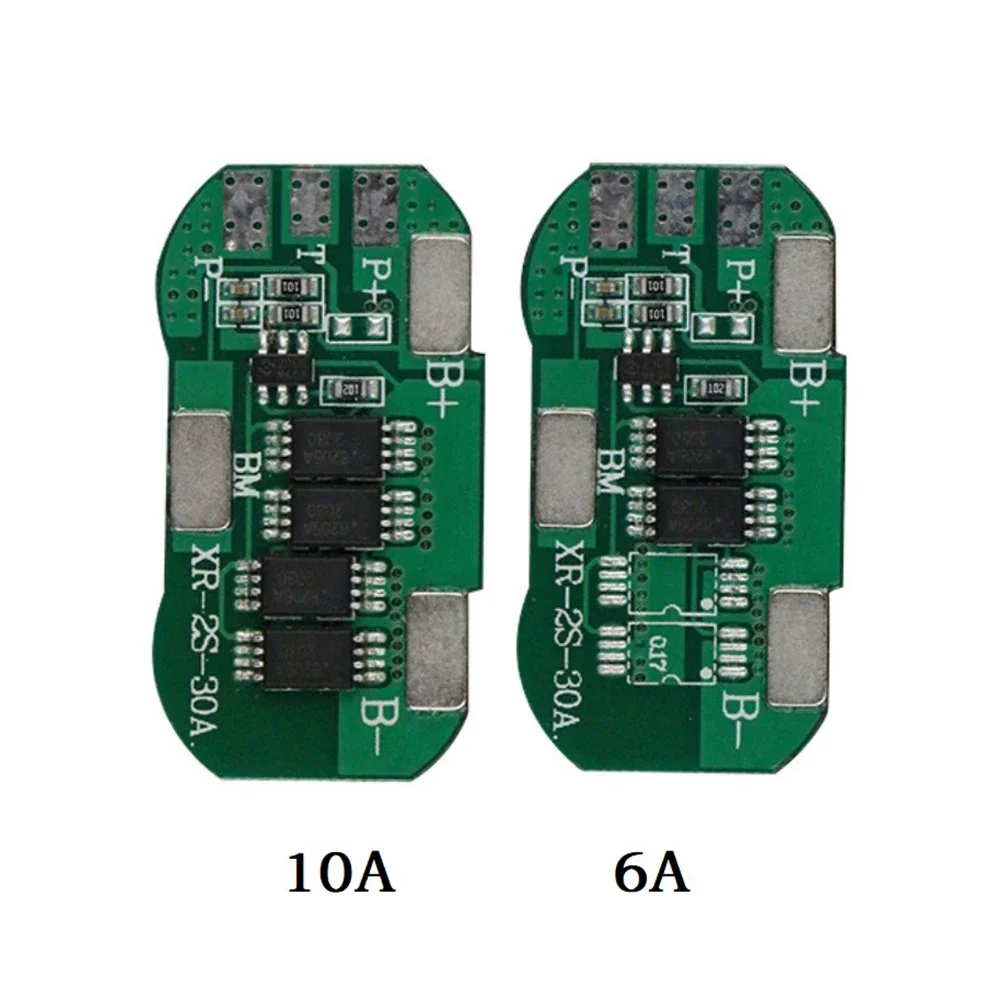 2S 7.4V 6A/10A batteria agli ioni di litio scheda di protezione di ricarica PCB PCM scheda di protezione della carica della batteria utensile elettrico