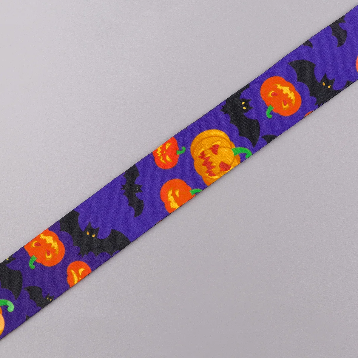 Halloween Pumpkin Card Holder Bat Lanyard Neck Strap for Key ID Card Phone Straps Hang Rope Key Ring Accessories Gift #5