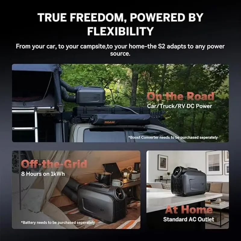 5100BTU Portable Air Conditioner Fast Delivery RV AC Heater With Remote And Carry Bag