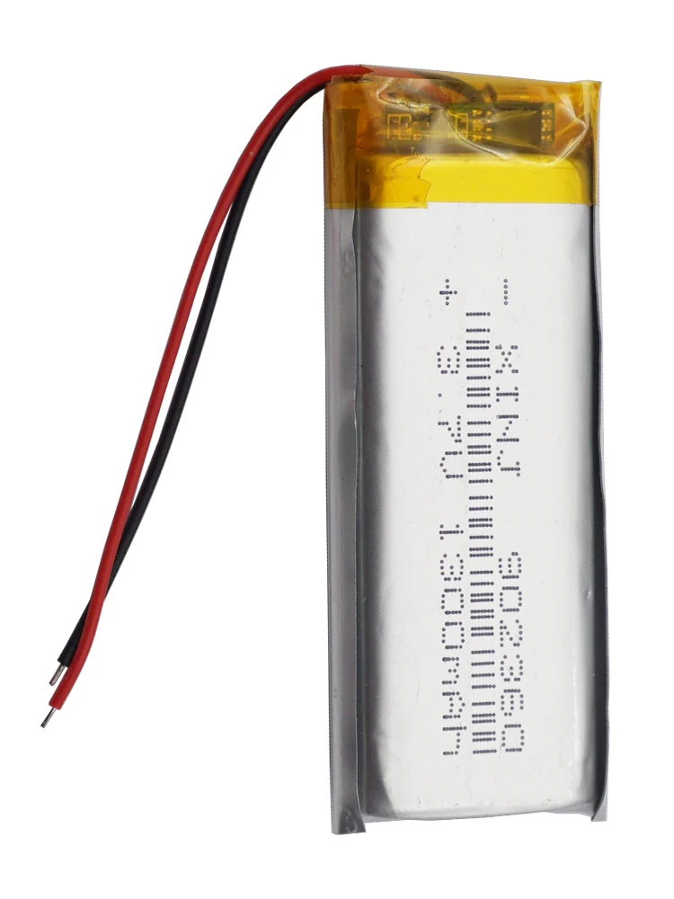 Bateria Recarregável Li Lipo 902360, 3.7V, 1300mAh, 4.81Wh, Para E-Book, Telefone móvel, Dispositivo