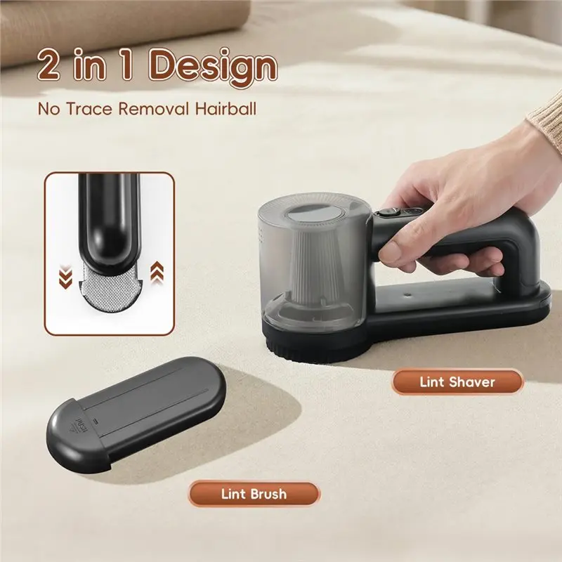 B51CNEW! Rechargeable Portable Electric Lint Trimmer 1500 Mah Battery Suitable For Clothes, Furniture, Sofas And Blankets