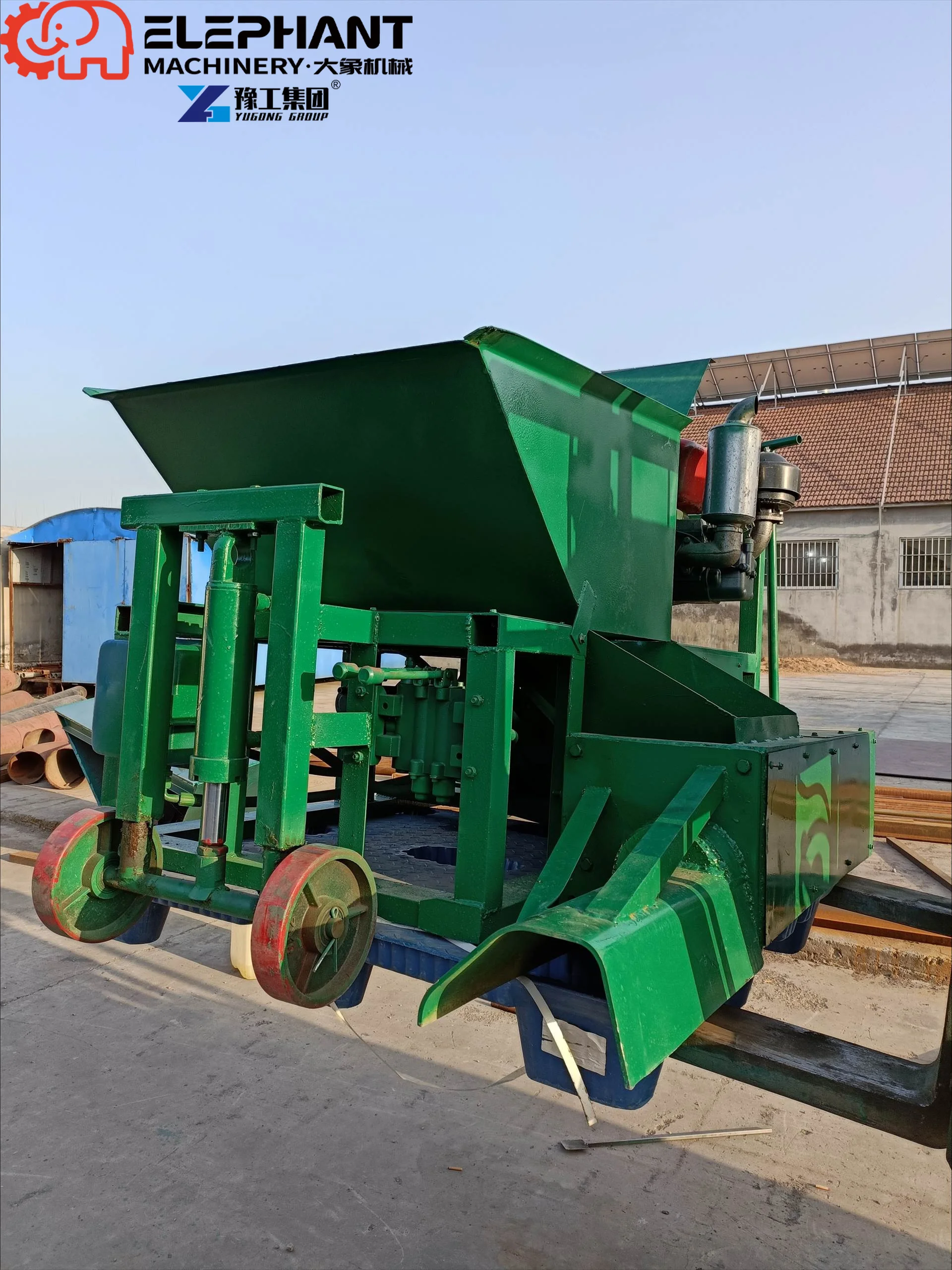 Portable Curb Slipform Machine 70% Labor Reduction High Efficiency Concrete Curb Extruder for Landscape Engineering