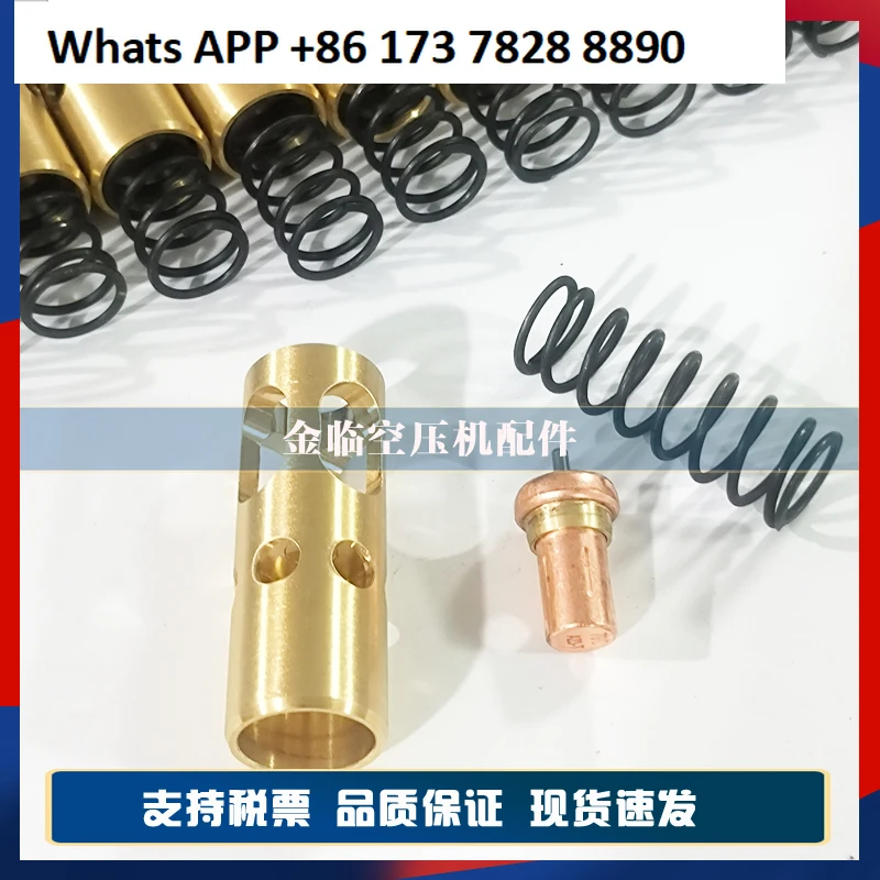Air compressor temperature control valve repair kit 22856991/22456214 brass spool springs