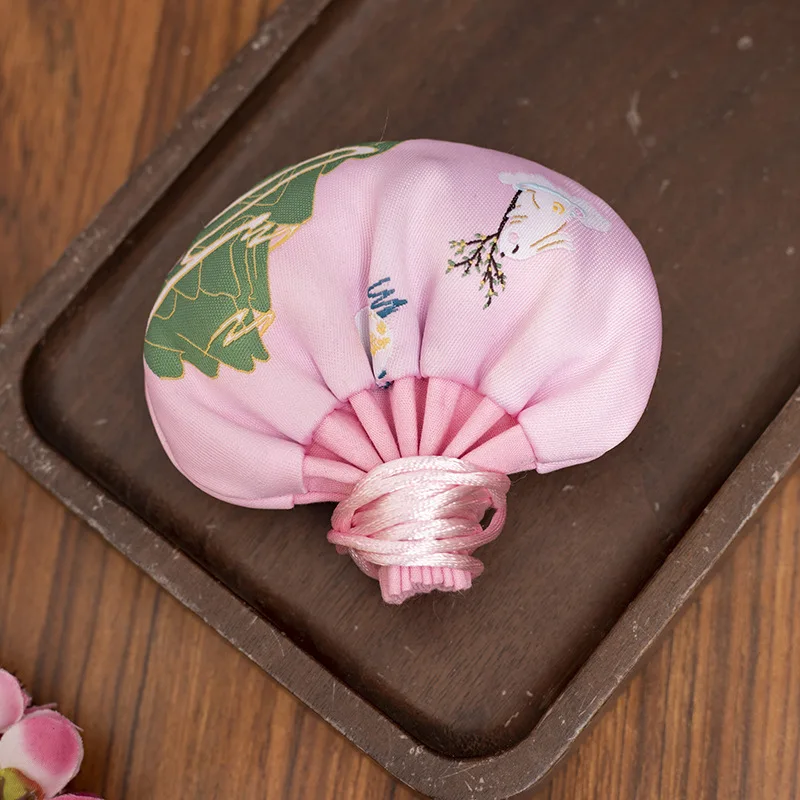 Chinese Style Empty Sachet Pouch Vintage Embroidery Perfume Bag Car Fragrance Pouch Gift Ornament
