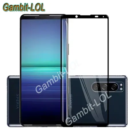 9H Gehard Glas Voor Sony Xperia 1 5 10 III II Volledige Dekking Screen Protector Beschermende Film OP Xperia 1 Xperia 5 1II 10II 5II