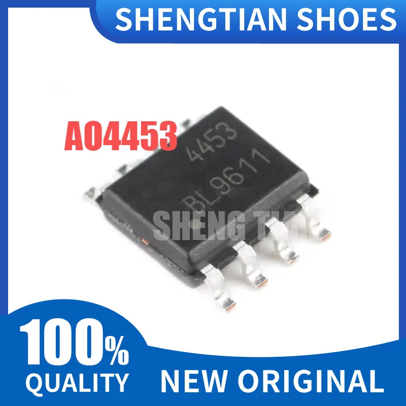 10PCS WMS15P02T1 Alternative  AO4453 SOIC-8 P 12V/-9A MOSFET NEW and Original in Stock
