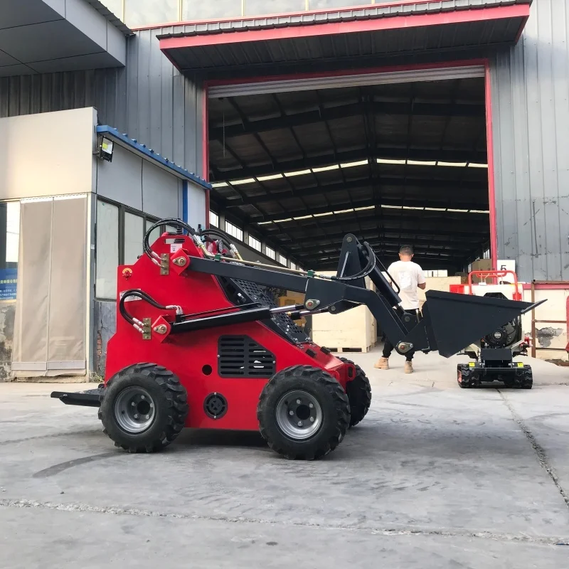 

Chinese Factory CE EPA Engine Manufacturer Engine 380KG Garden Wheel Hydraulic Sliding Small Loader