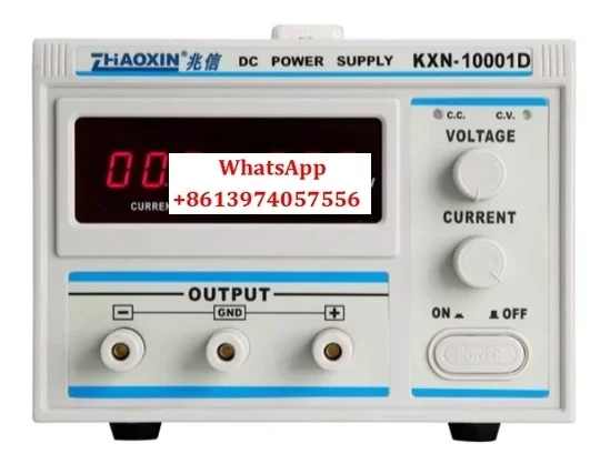 High power DC power supply KXN-10001D 0-1000V 0-1A adjustable electroplating aging power supply