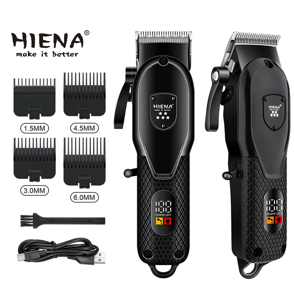 HIENA Haarschneider Rasierer Professionelle elektrische Schere Push Barber Shop Haarschneider Haarschneidemaschine Trimmer für Männer