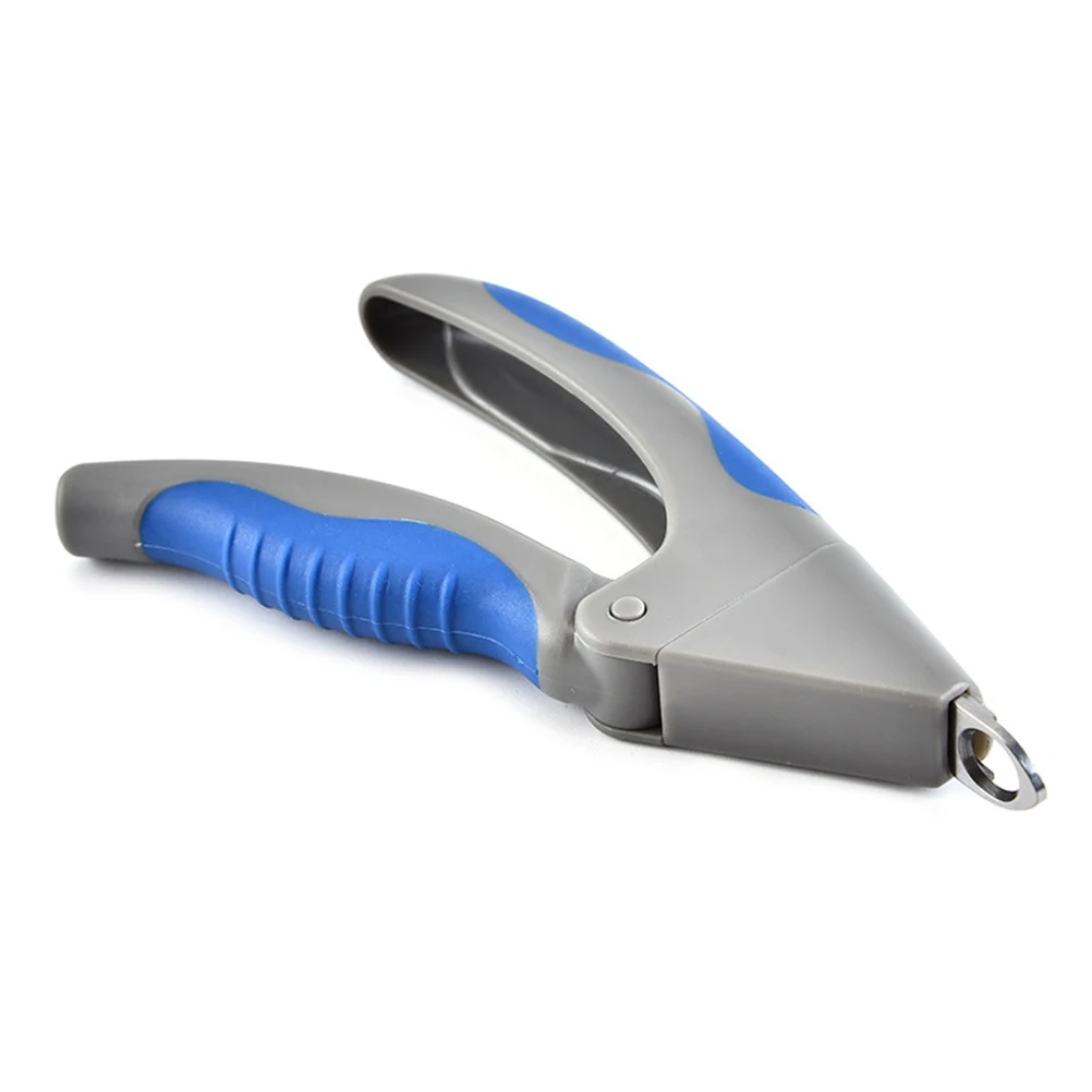 

1pc Pet Dog Nail Clipper Stainless Steel Grooming Scissors Clippers Claws Scissor Cut Pets Accessory (Blue)