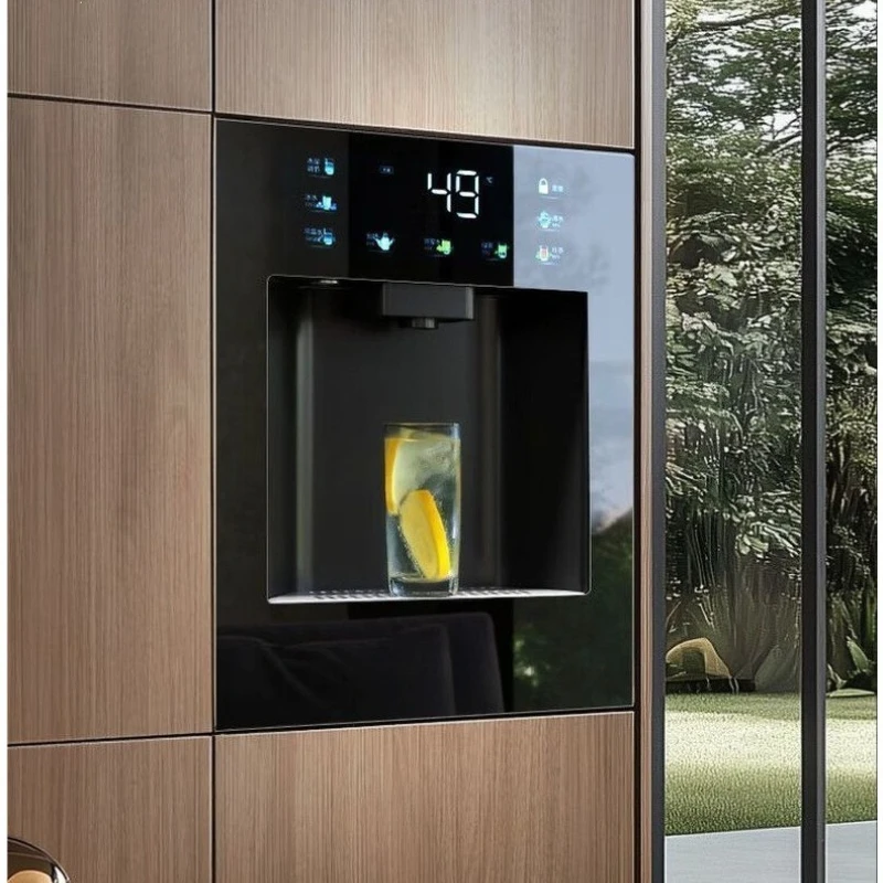 Embedded direct drinking water machine, household embedded pipeline machine