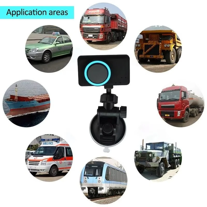 24Hours For car/truck/bus AI plug and play 1080P GPS camera Real-Time Smart Driver behavior analysis Anti-Sleep Fatigue Monitor