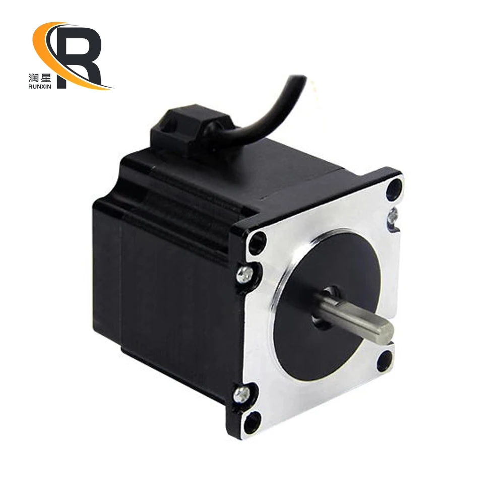 57x56 D 8mm 6.35mm NEMA23 4 Wire 3A 1.2N.m 180Oz-in NEMA 23 Stepping Stepper Motor for CNC Engraving Milling Machine 3D Printer