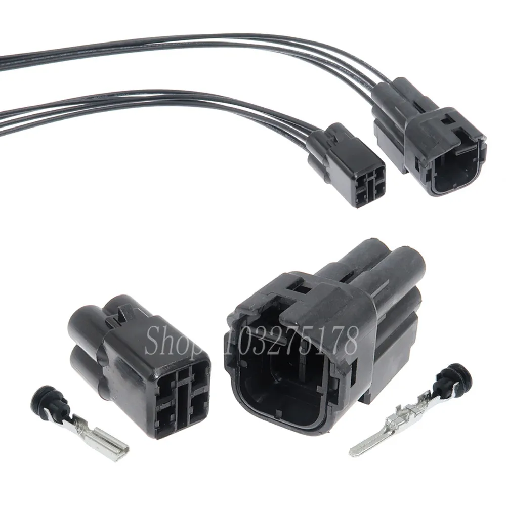 

1 Set 4 Pin 6187-4442 6180-4182 Automobile Waterproof Connector Car Parts Auto Cable Harness Socket