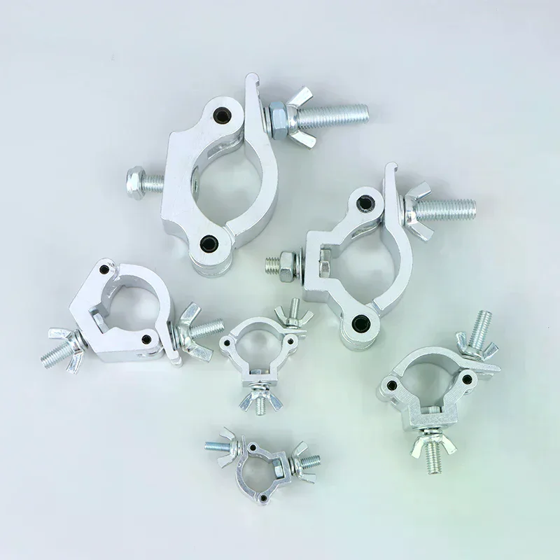 알루미늄 합금 무대 조명 트러스 클램프 DJ 조명 클램프 LED PAR 무빙 헤드 빔 스팟 클램프용 훅