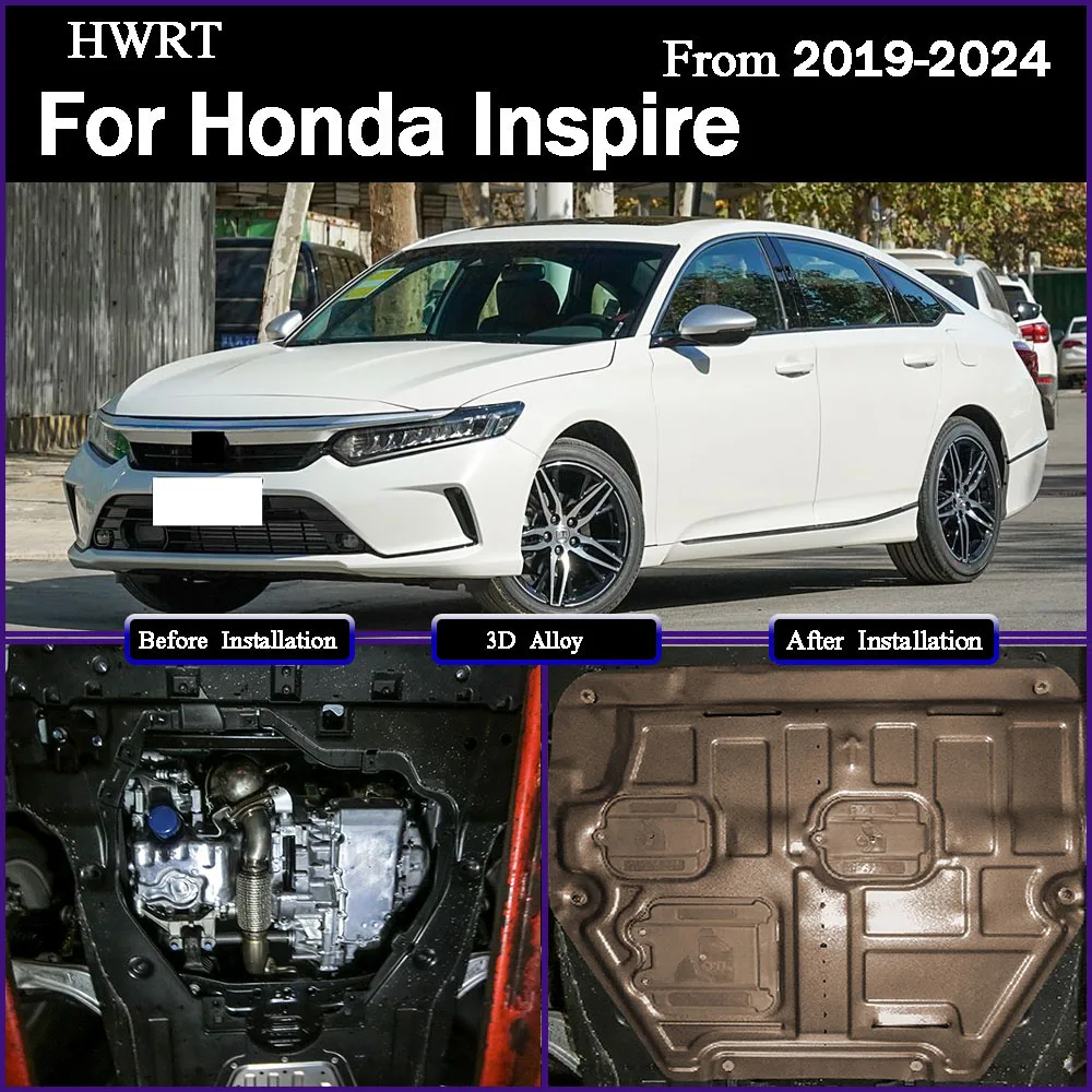 

Engine Base Guard Shield Splash Mud Flap Gear Box Under Fender Cover Board Plate Accessories For Honda ‌Inspire 2019-2024 1.5T