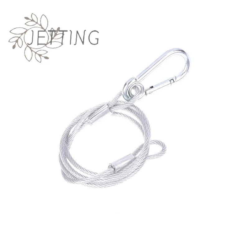 (SMTGDP11)1Pc Safety Ropes Security Cable Safety Cable Steel Wire Stage Light Equipment Led Bar Light Maximum Bearing 20KG