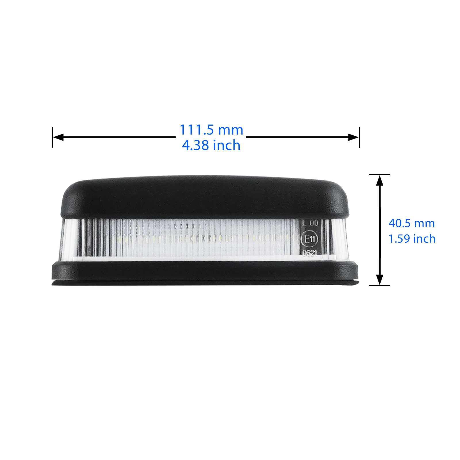 أبيض Canbus LED رقم الترخيص لوحة ضوء ، ومناسبة لاند روفر المدافع 90 110 130 88 109 XFC100550