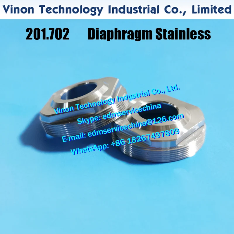 

201.702 Мембрана из нержавеющей стали ID = 9 мм для Agie Challenge/Classic/Evolution/AgieCharmilles Wire EDM — 24.02.991, 590201702