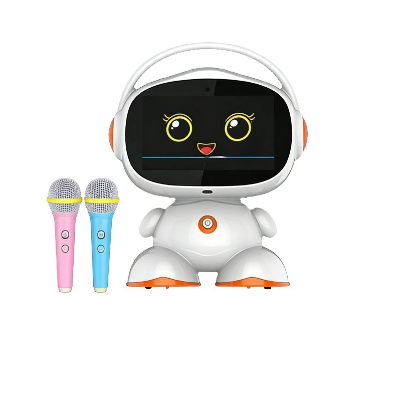 Robot children's education Multilingual learning tool artificial intelligence Voice video Touch screen Support 4G/5G function