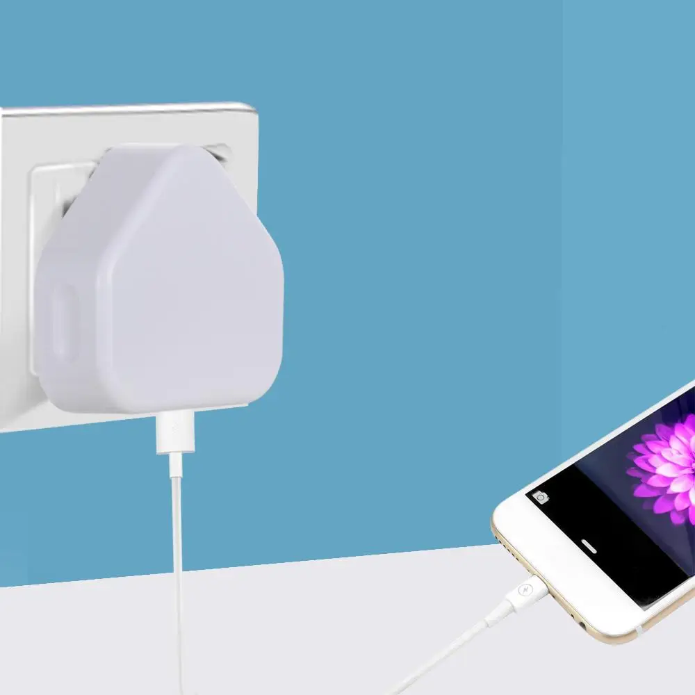 Office 5V 1A 1 Port USB USB Charger UK Plug Wall Charger Power Adapter