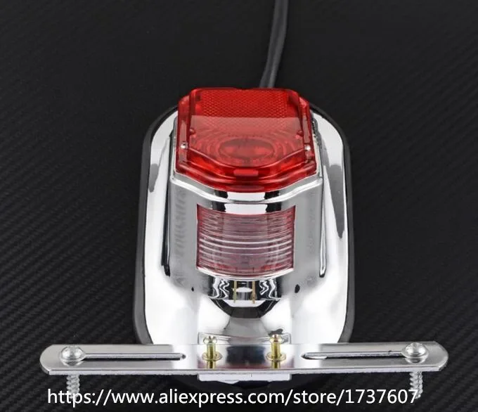 1pcs Motorcycle accessories Harley locomotive retro tail lights motorcycle modified brake taillights electric car rear taillight