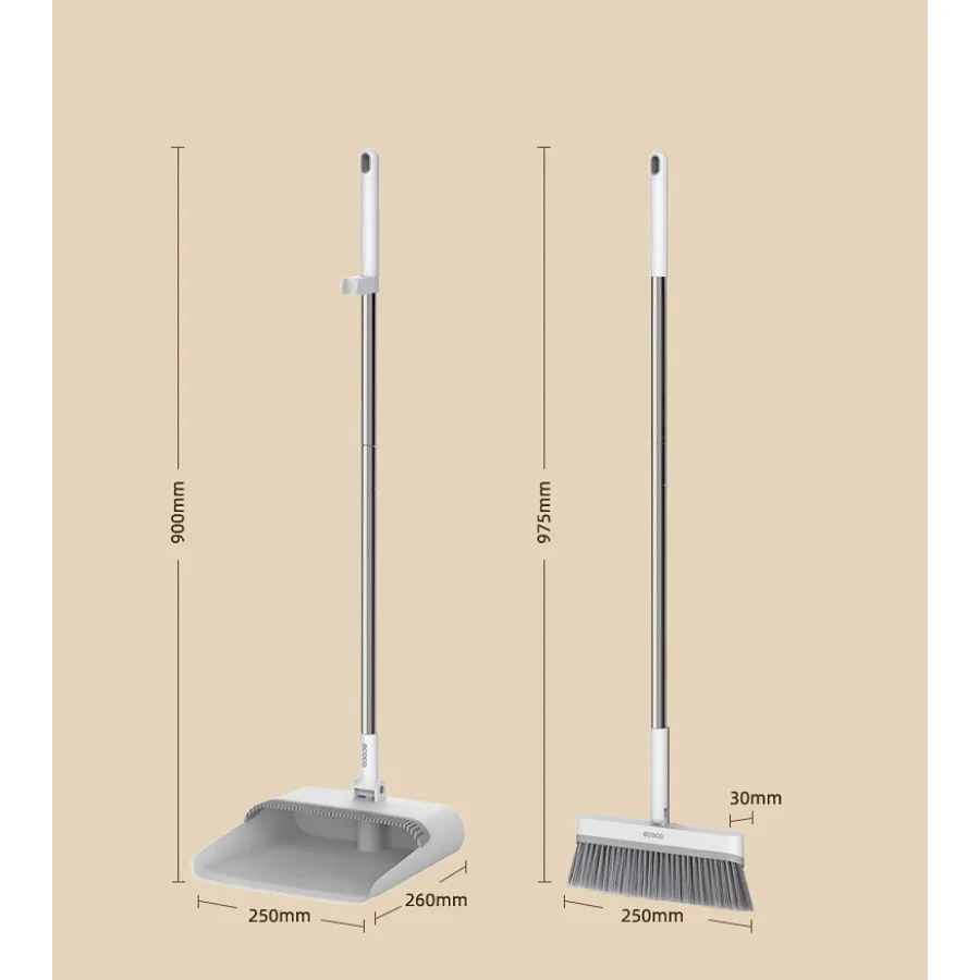 مجموعة مجرفة مجرفة منزلية ، قابلة للطي قطعة أثرية كسولة ، مكنسة كاسحة ، مجرفة قمامة ، مجموعة مكنسة ، جديدة