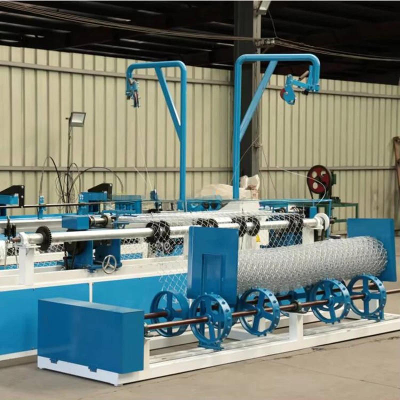 Chain Link Fence Wire Mesh Automatic Weaving Machine With Low Price