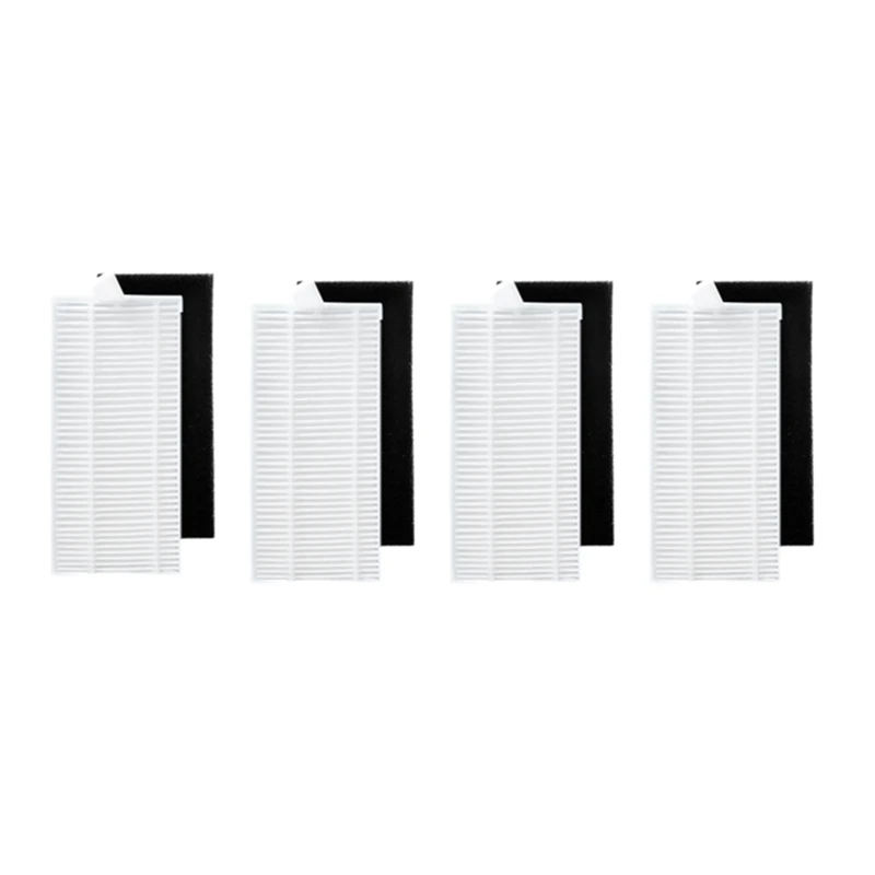 Kit Filter Hepa 8 buah, suku cadang Robot penyedot debu penyapu xiebo HR1010