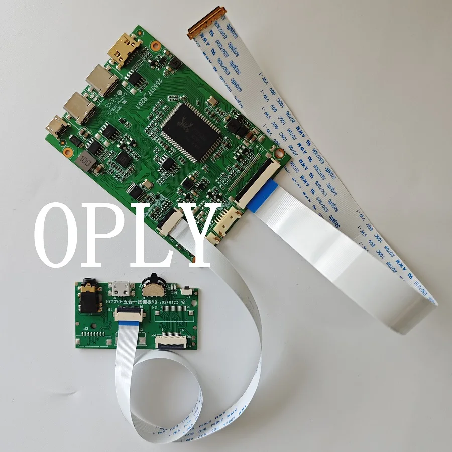 Placa controladora micro usb mini HD-MI 2 tipo c para mn007ja1 16 "1920x1200 edp kit de tela do painel led diy
