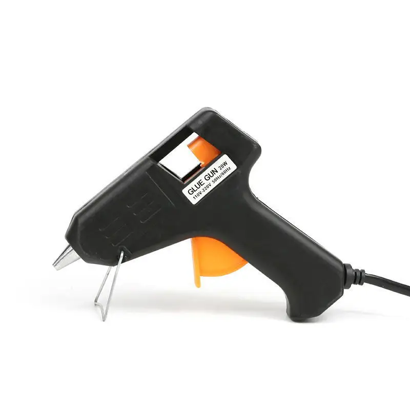 Hot Melt Glue Gun 20W/100W High Temp Mini Glue Gun Electric Handmade DIY Tool Strong Adhesive Melt Glue with Bracket & Switch