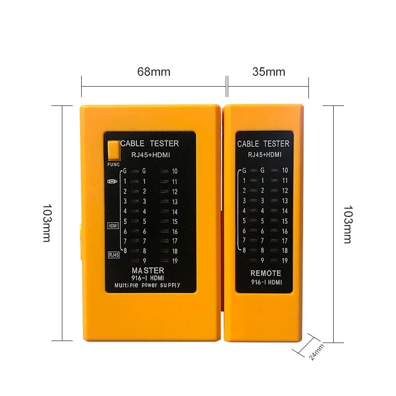 All-in-One HDMI Digital Cable Tester and HDMI Cable Tester with Network Testing Feature, Proudly Manufactured by Nengshihengli